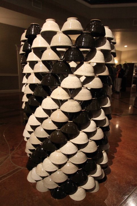 Thomas Lowell Edwards stacked bowls