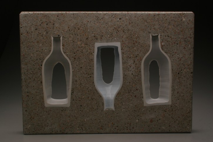 Thomas Edwards concrete and ceramics sculpture